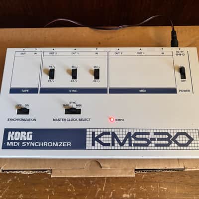 KORG KMS-30 Midi Synchronizer w/ box power supply TB-303 TR-808 MC-202 TR-606 KPR-7 image 2
