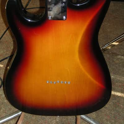 Fender Squier Standard VII (7-string) Strat Dark Sunburst image 8