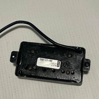 2010's Indonesian Ibanez RG Series V7 Black Covered Neck Humbucker Guitar Pickup 9.27k image 4