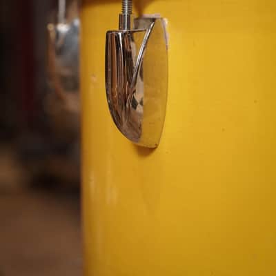 Gretsch 12/13/16/22" Drum Set - 1970s Yellow Lacquer image 14