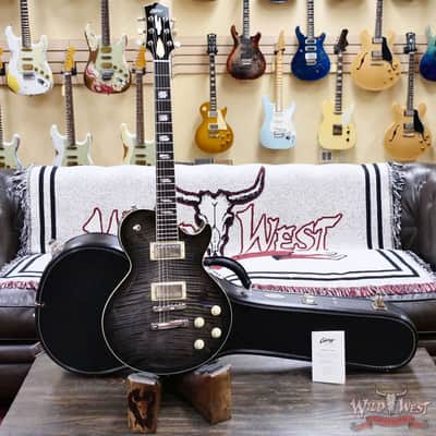 Collings CL Series City Limits Deluxe Premium Flame Top Acid Wash Charcoal Burst 8.10 LBS image 5