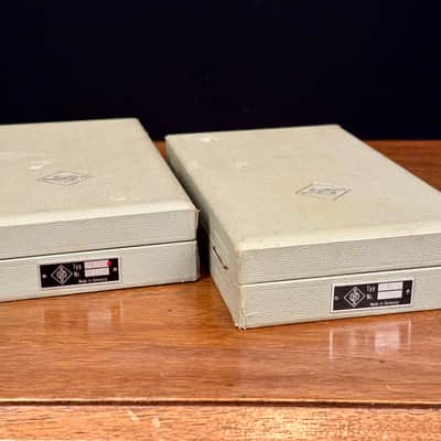 Neumann U64 Matched Stereo Pair 1960s. Perfect Sequential SN U 64. Like KM64 KM84 image 15