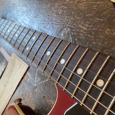 Fender Japanese Aerodyne Stratocaster 2006 Old Candy Apple Red CIJ w/ Docs image 11