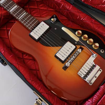 Supro Dual Tone - Circa 1957 - Cherry Sunburst w/ Tremolo image 12