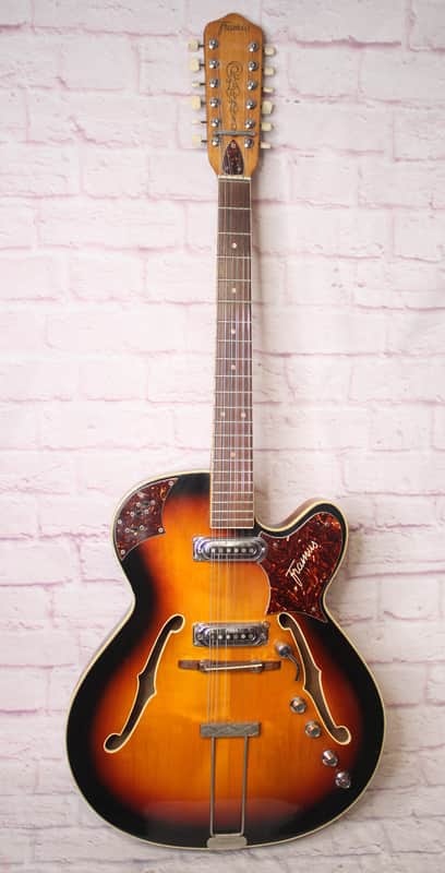 👀Vintage 1960's Framus 5/012 - Hollowbody Electric 12 String w/ tremolo effect