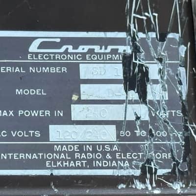 Crown D-40 Dual Channel, Solid State Stereo Power Amplifier, Very Good Condition image 14