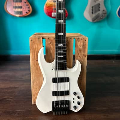 Kiesel Vader VB6 Headless Bartolini/Pope - White Matt image 2