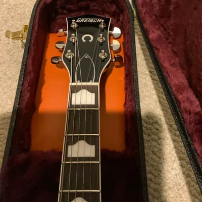 Gretsch G6129T-89 Vintage Select '89 Sparkle Jet with Gretsch Hardshell Case and all Case Candy 2025 Model in Gold Sparkle image 5
