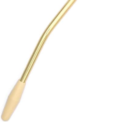 6 MM Thread Tremolo Arm Electric Guitar Tremolo Arm Thread Metal Single Tremolo Arm Whammy Bar with Tip for Stratocaster Electric Guitar Tremolo System (Gold, Single Tremolo Arm) image 1