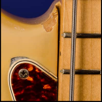 Fender Precision Bass (Maple Cap) 1968 See-thru blond image 18