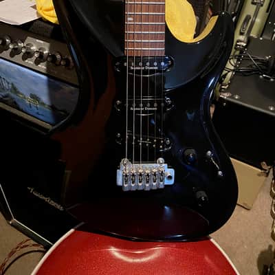 MJ Guitar Mirage Custom - Gloss Tuxedo Black image 2