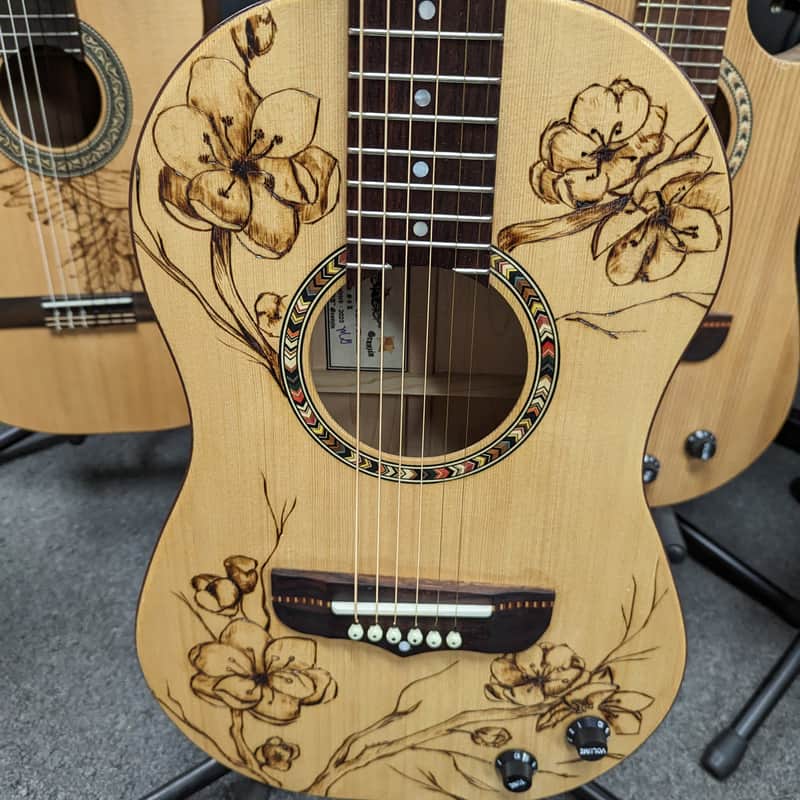 Granzin Cherry blossoms Jethro J2 2023 - Wood burned image 1