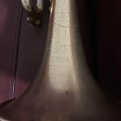 King Superior Model Bb trumpet (1948) SN C-63734 (rare)(H.N. White) image 2