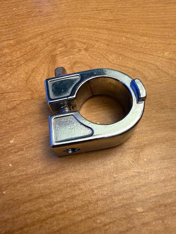 Pair of Genuine Pearl 7/8" Tom Arm Memory Locks image 1