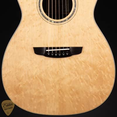 Goodall Parlor 14 Fret Cutaway - Bearclaw Sitka Spruce & Macassar Ebony image 3