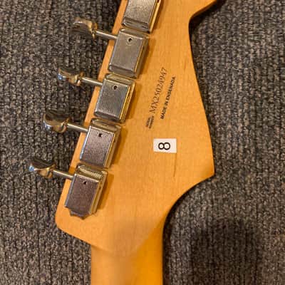Left Handed Partscaster MJT Relic Tele Body Fender Player II Neck EMG Pickups image 5