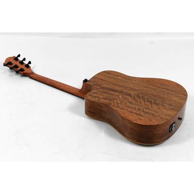 Lag Guitars Tramontane HyVibe THV20DCE Dreadnought Acoustic-Electric Smart Guitar Regular Natural image 3