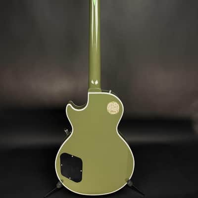 Gibson Custom Limited Edition Greatest Hits Volume II Les Paul Custom F-Hole B7 Bigsby - Two-Tone Green Gloss image 6