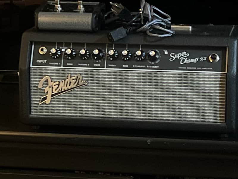 Fender Super Champ X2 HD 2-Channel 15-Watt Guitar Amp Head 2012 - 2021 - Black image 1