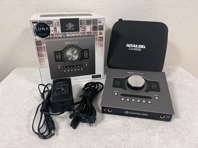 Universal Audio Apollo Twin X QUAD Thunderbolt 3 Audio Interface 2022 - Present - Gray image 1