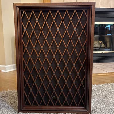 Pair of PIONEER CS-55 Floor Speakers in Walnut, 1960s image 7