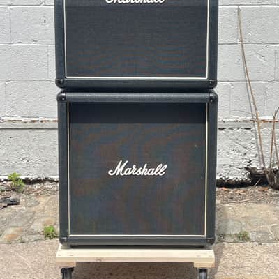 Vintage Rare Marshall 2x12 1966A and 1966B JCM 800 Era stack. 1966 cabs are EMPTY, UNLOADED. Smaller than 1960A Fits 3203 3210 2553 2204s. Artist Lead Mosfet 100 small Silver Jubilee and 2204 also works with Origin SV20H SC20H 8100V image 1