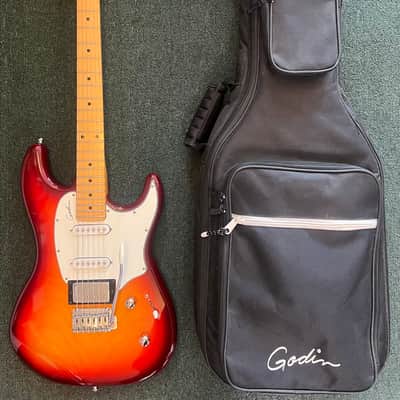 Godin Session SG MN 2010’s - Cherry Burst image 12