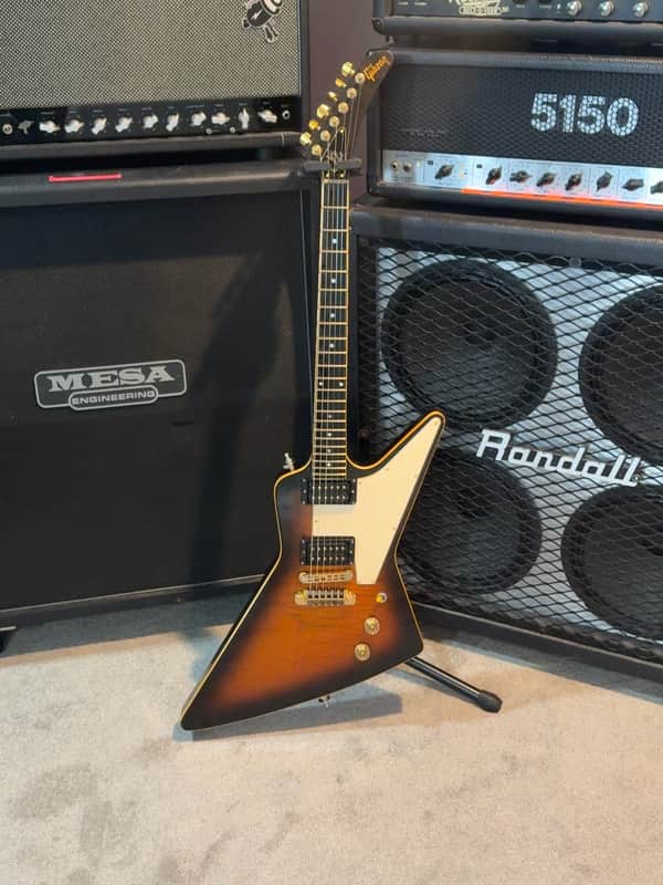 Gibson GIBSON EXPLORER E/2 CMT 1981 - Tobaco burst