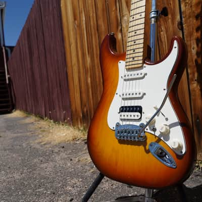 G&L USA Fullerton Deluxe Legacy HB Tobacco Sunburst Old School 6-String Guitar w/ Gig Bag (2022) image 7