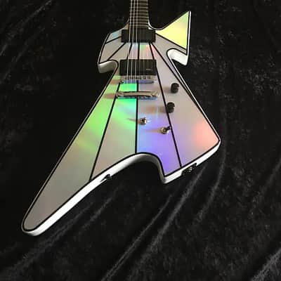 *PRE-ORDER BUILD* Limited Time Offer Black Diamond Custom Shop USA KISS Tribute Holoflash Guitar to Kiss Heavens on Fire Hand crafted in AMERICA image 5