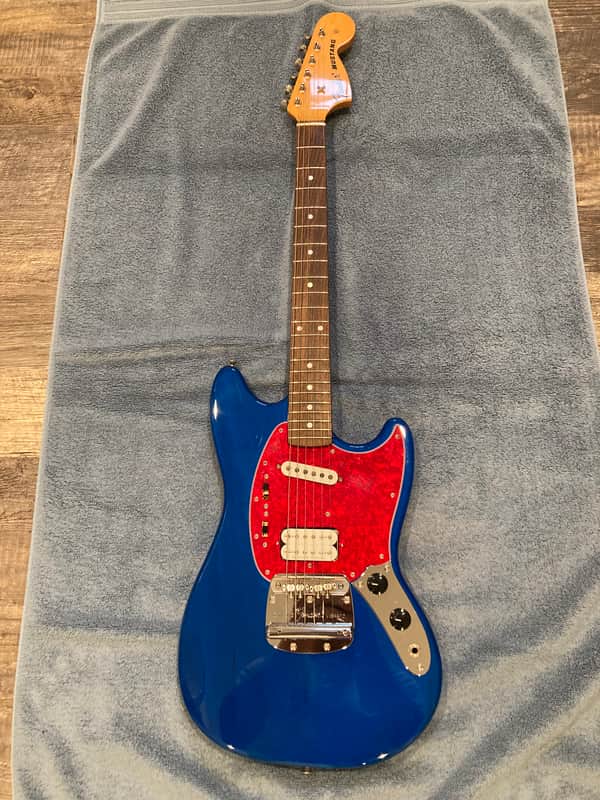 Fender Mustang 2017 Transparent Blue image 1