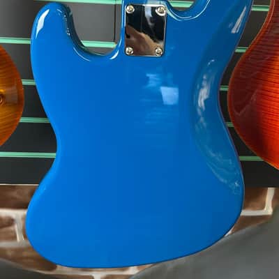 Fender MIJ Hybrid II Jazz Bass Forest Blue 2024 Electric Bass image 11