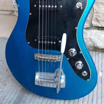 Eko Cobra '70 Blue Vintage Wandre Davoli Rare 500 700 Ekomaster image 3
