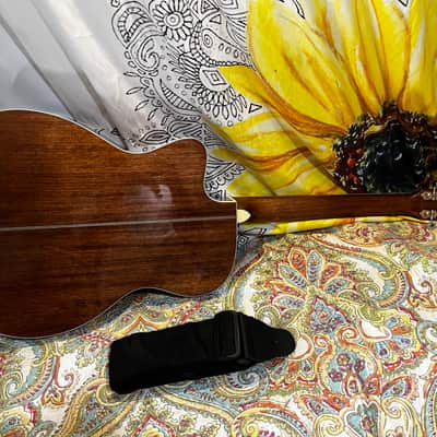 Fender Paramount PM-3 Standard Acoustic Electric Guitar w Strap image 6