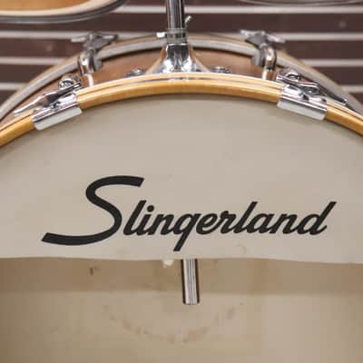 Slingerland 4pc Drum Kit Set Vintage 1970's 24/18/14/13" Mahogany image 2