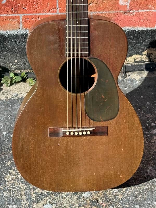 Martin 0-17 1944 - killer all mahogany example w/scalloped braces & fresh neck reset ! image 1