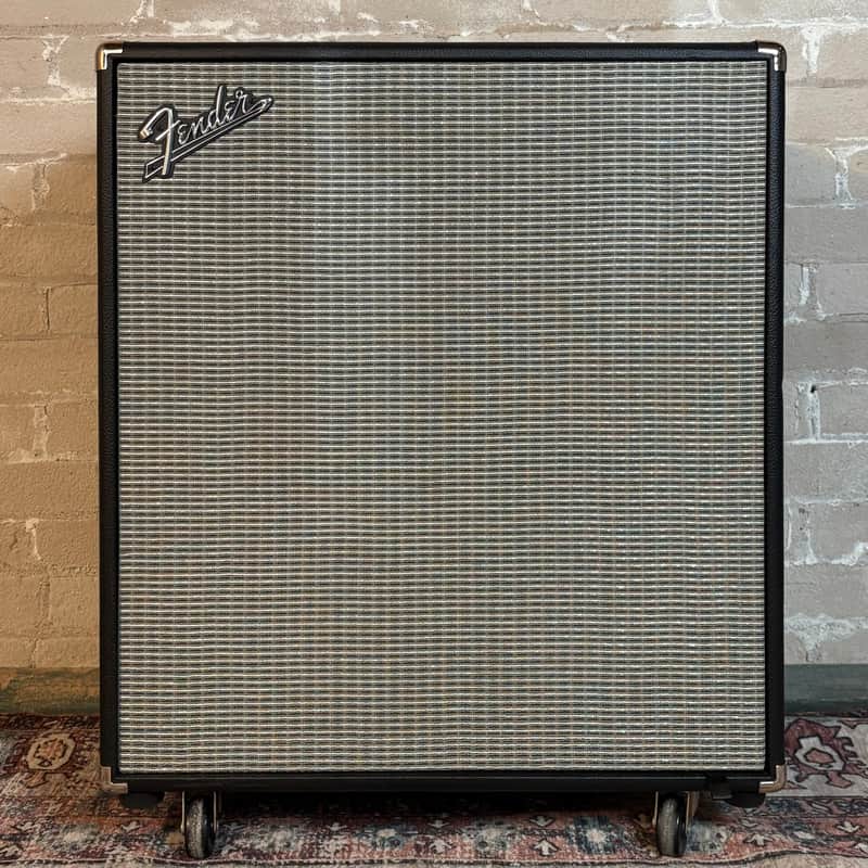 2017 Fender Rumble 410 500 Watt 4x10 8 Ohm Bass Guitar Speaker Cabinet W/ Cover! image 1