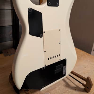 Casio MG-510 Electric Guitar MIDI Synth Controller 1980s White Very Good Condition image 21