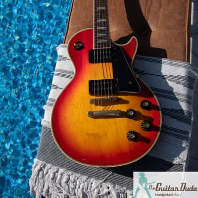 1982 Greco EG 500 Les Paul Custom - Lawsuit Era - Made in Japan (FujiGen) - Pro Set Up w Perfect Frets/Action/Intonation! image 2