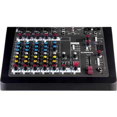 Allen & Heath ZEDi-10 10-Channel Mixer with USB Audio Interface and Mixer Bag image 2