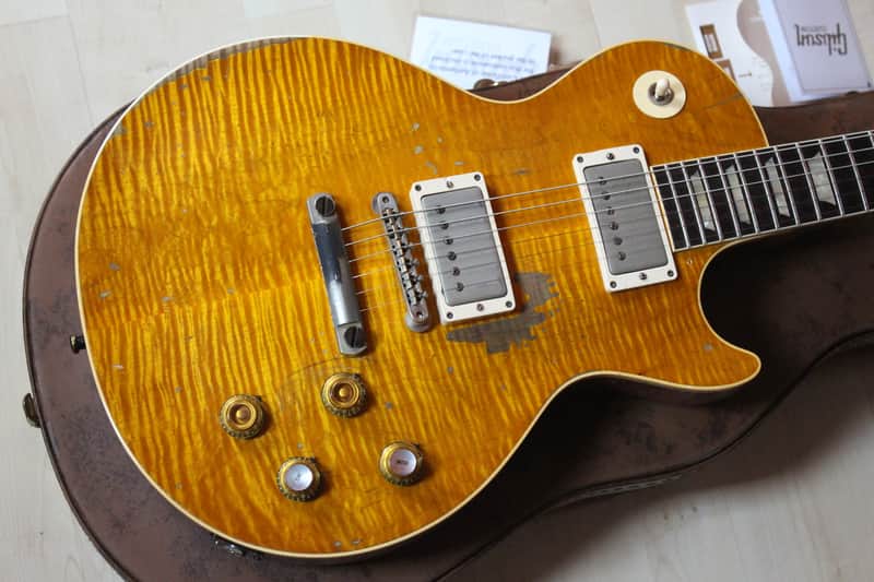GIBSON LES PAUL GREENY PETER GREEN GARY MOORE KIRK HAMMETT TOM MURPHY AGED 2023 MODEL ! image 1