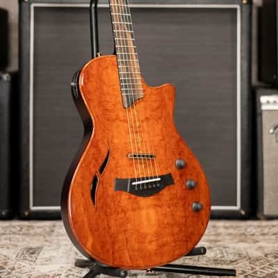 Taylor Custom Shop T5z Custom #C0960 Figured Ironbark/Shamel Ash Hollow Body Electric Guitar with Hardshell Case image 14