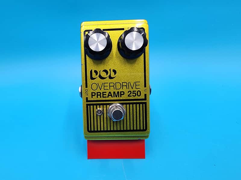 DOD Overdrive Preamp 250 Gold Guitar Effect Pedal 90s Reissue Bass Distortion image 1