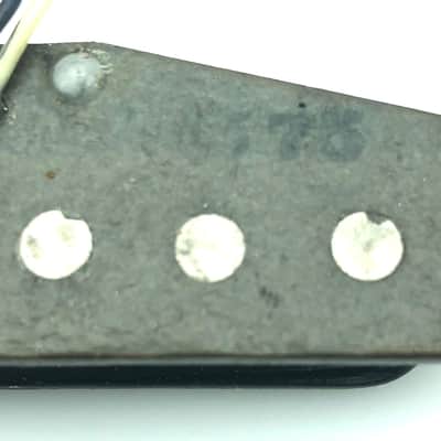 Vintage 1975 Fender Stratocaster Gray Bottom Alnico V Pickup Grey image 6