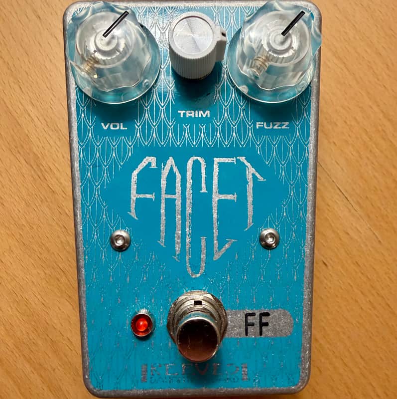 Reeves Electro Facet FF Fuzz Face 2024 - Blue image 1