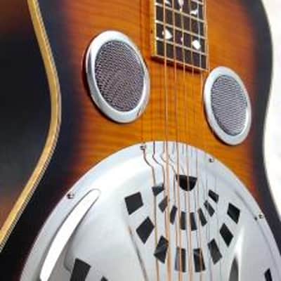 Gold Tone PBR-D Paul Beard Signature Series Resophonic Deluxe Roundneck Resonator Guitar w/Hard Case image 6