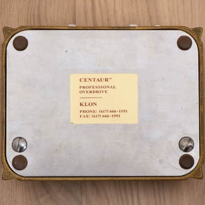 1997 Klon Centaur Professional Overdrive Gold Horsie, Long Tail fast shipping image 8