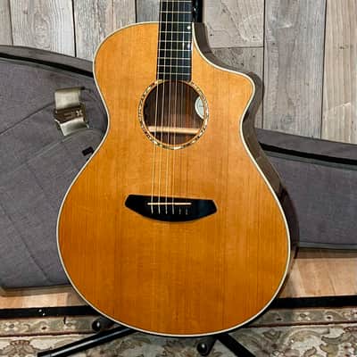 2018 USA Breedlove Premier Concert LTD Cedar/Rosewood Limited Edition Cutaway Acoustic/Electric Guitar Gloss Natural, Comes with a Pro Set up and Ships Fast! image 18