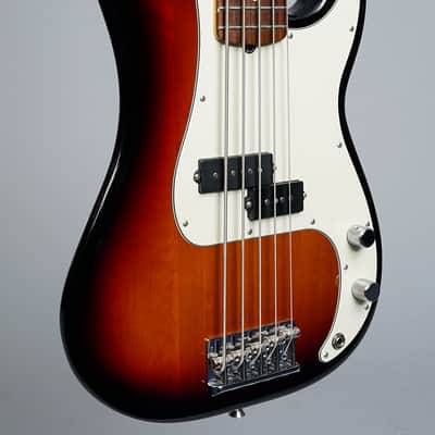 Fender American Professional Precision Bass V 2016 - Three Tone Sunburst image 2