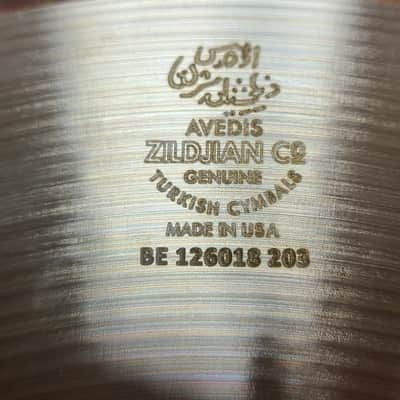 Zildjian 14" A Series Mastersound Hi-Hat Cymbal (Top) 2013 - Present - Traditional image 4